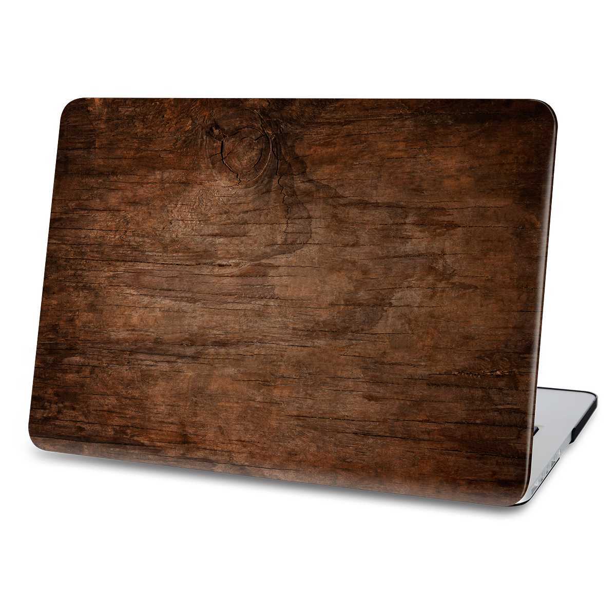 wood macbook case