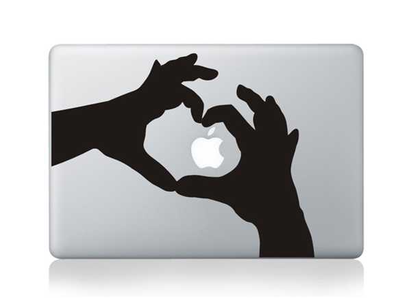 love sign macbook decals