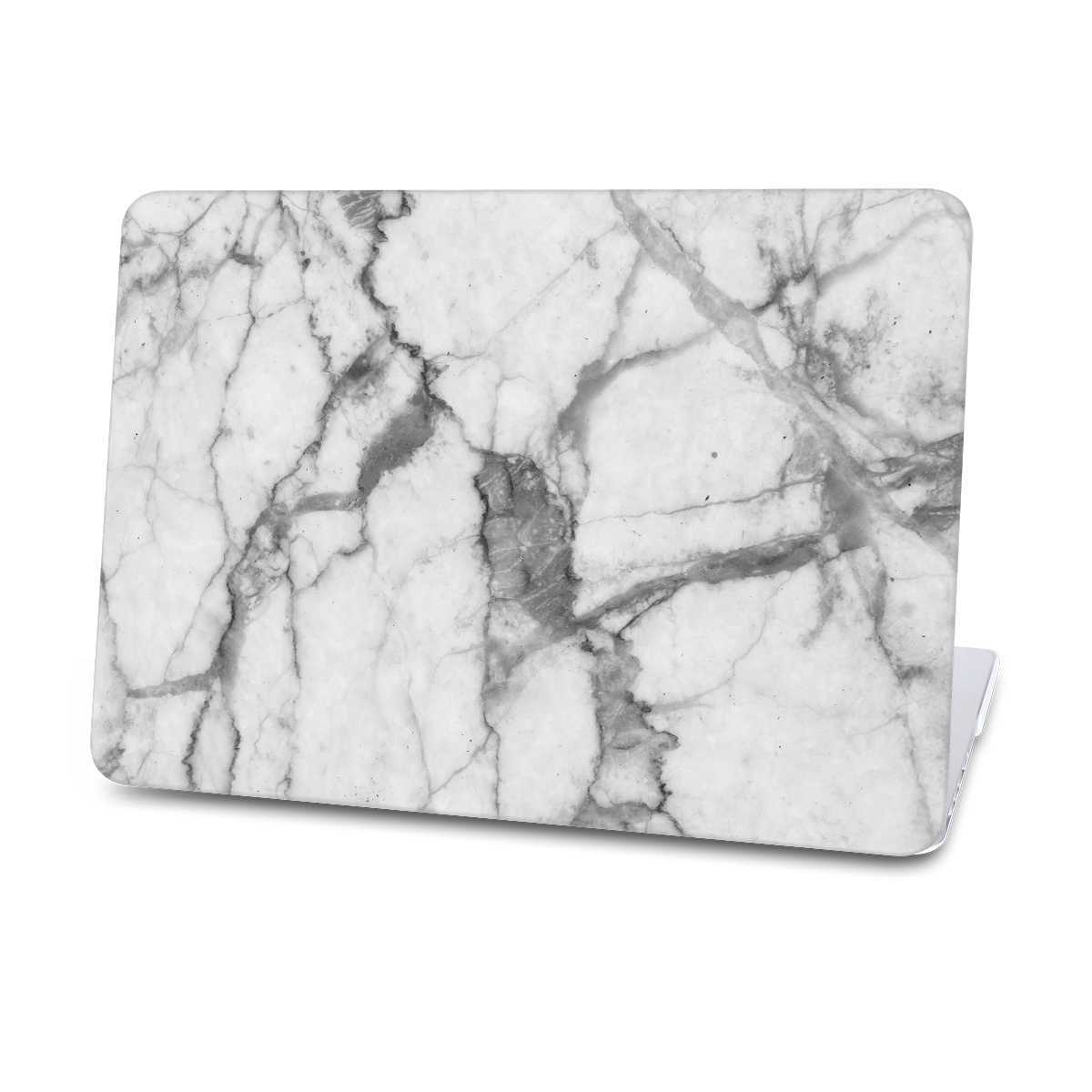 grey marble macbook case