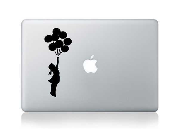 balloon macbook decals