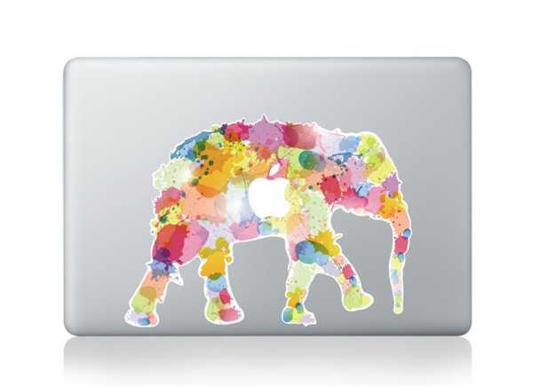 color elephant macbook decals
