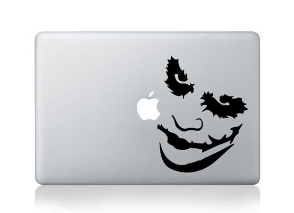 joker macbook decals
