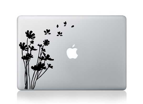 Dandelion macbook decals