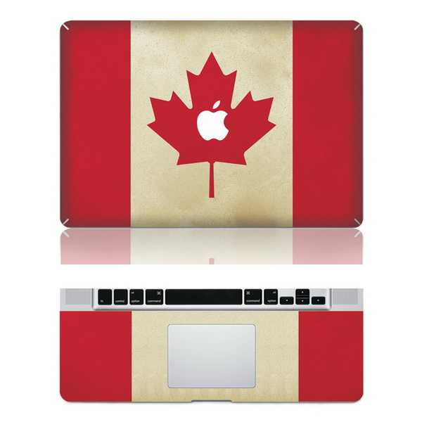 Canada macbook skin decal