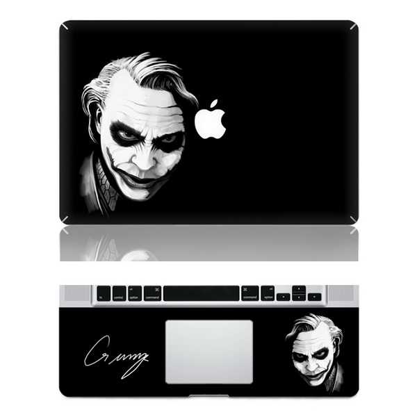 Joker macbook skin decal